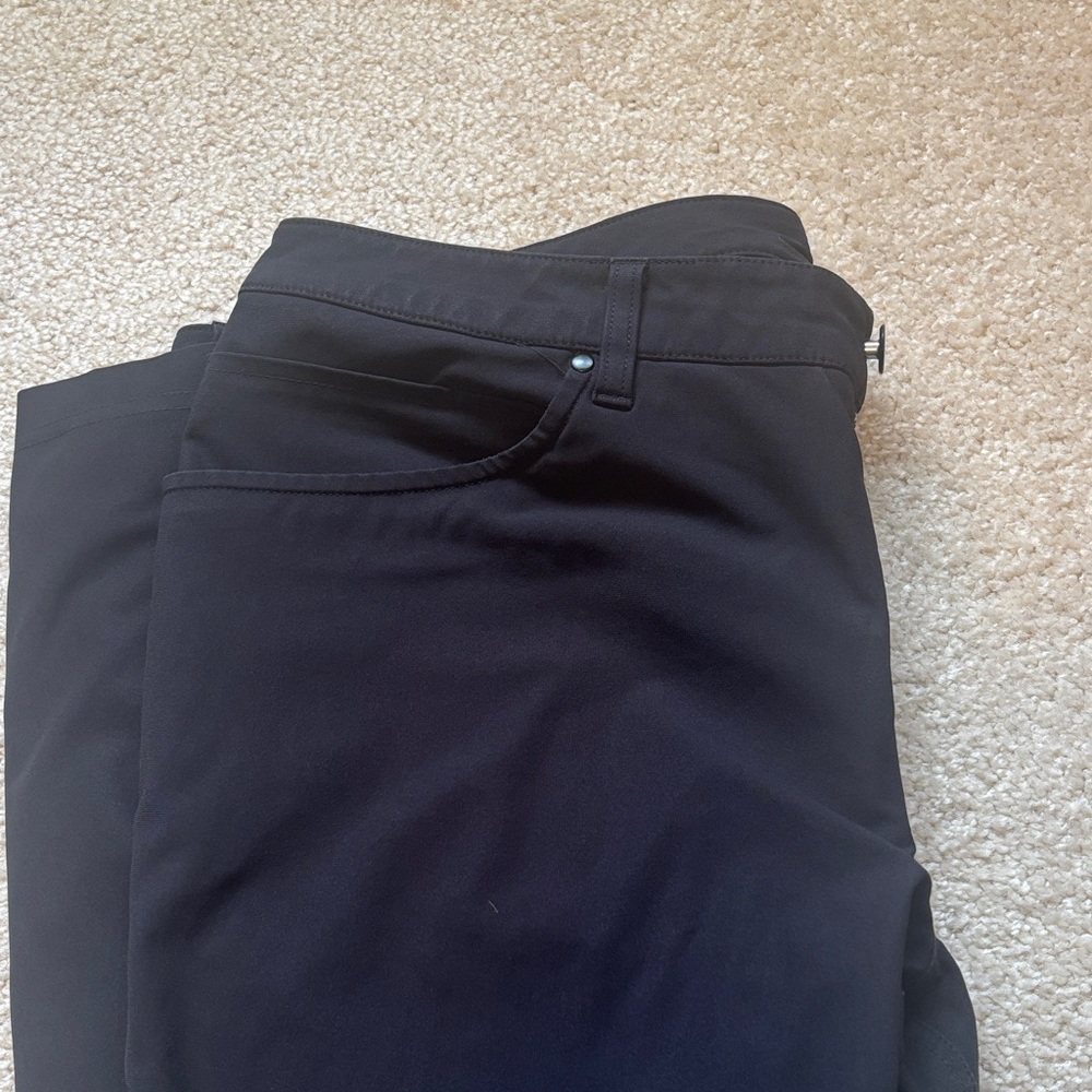 lululemon athletica Black Straight-Leg Trousers - Picture 4 of 4